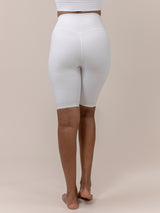 Lyraa Biker Shorts Crispy White